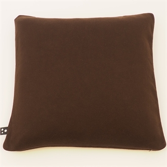 Softy knitted cushion cover 50x50 Dark brown