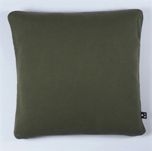 Soft knitted cushion cover 50x50 Army green