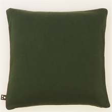 Softy knitted cushion cover 50x50 Forest green