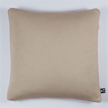 Soft knitted cushion cover 50x50 Rice