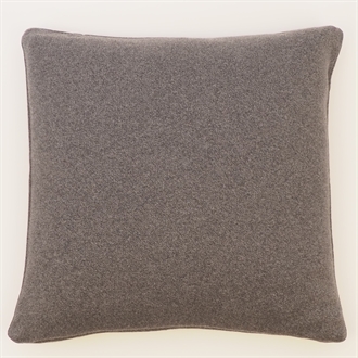 Softy knitted cushion cover 50x50 Dark grey Melange