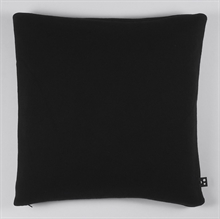 Soft knitted cushion cover 50x50 Black