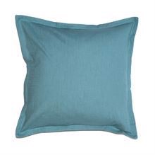 Cushion cover w/flounce 50x50 Ocean blue