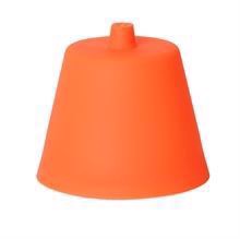 Orange plastic ceiling cup Trapez