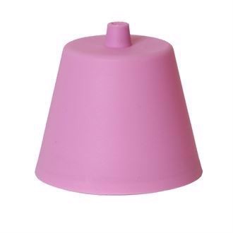 Pink plastic ceiling cup Trapez