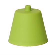 Green plastic ceiling cup Trapez