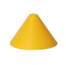Yellow plastic ceiling cup Cone