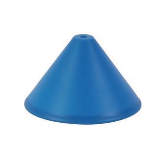 Blue plastic ceiling cup Cone