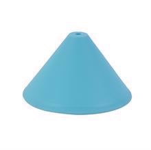 Pale blue plastic ceiling cup Cone