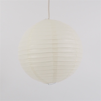 Ricepaper lamp shade 30 cm. Offwhite