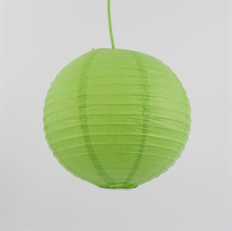 Ricepaper lamp shade 30 cm. Lime green