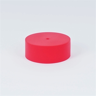 Red silicone ceiling cup