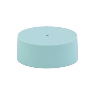 Pale turquoise silicone ceiling cup