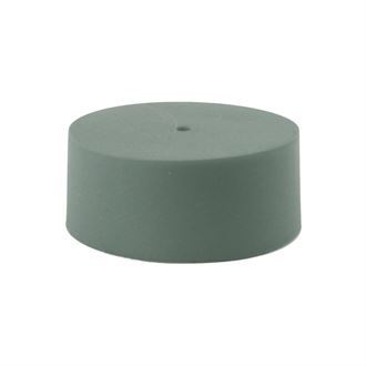 Olive green silicone ceiling cup 
