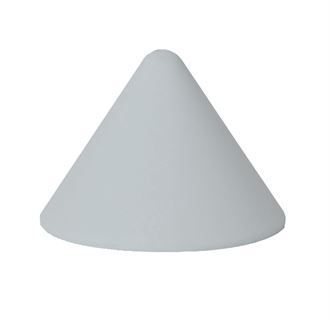 Pale grey silicone ceiling cup Cone