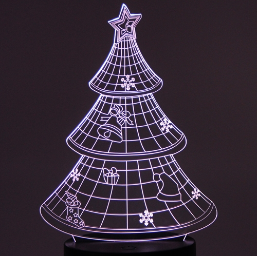 Acrylic plate Christmas Tree
